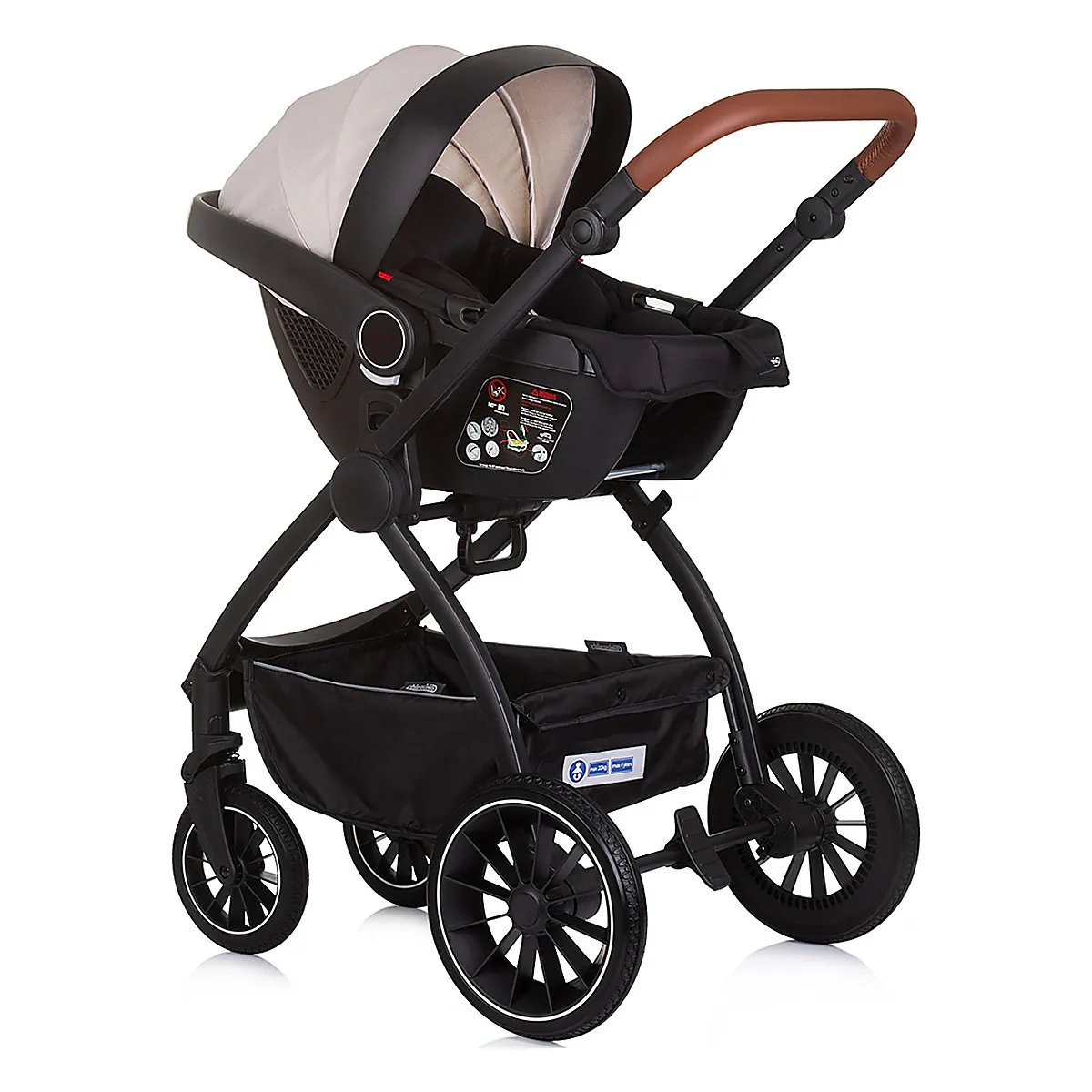 Carucior Chipolino Prestige 3 in 1, Biscotta 0 luni [14]