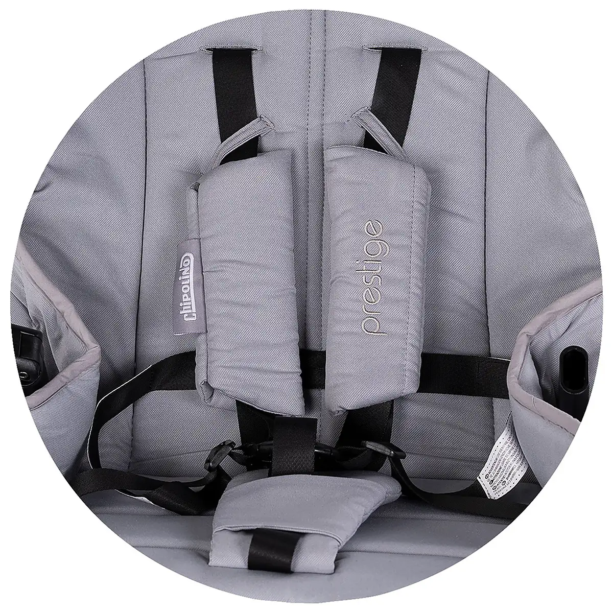 Carucior Chipolino Prestige 3 in 1, Platinum 0 luni [30]
