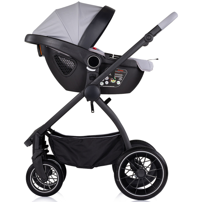 Carucior Chipolino Prestige 3 in 1, Platinum 0 luni [13]