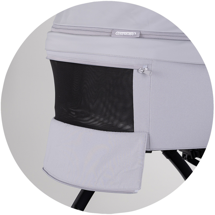 Carucior Chipolino Prestige 3 in 1, Platinum 0 luni [26]