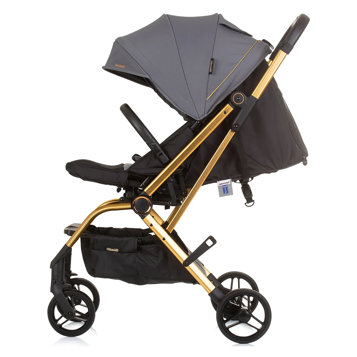 Carucior Chipolino Twister granite cu sezut rotativ [3]