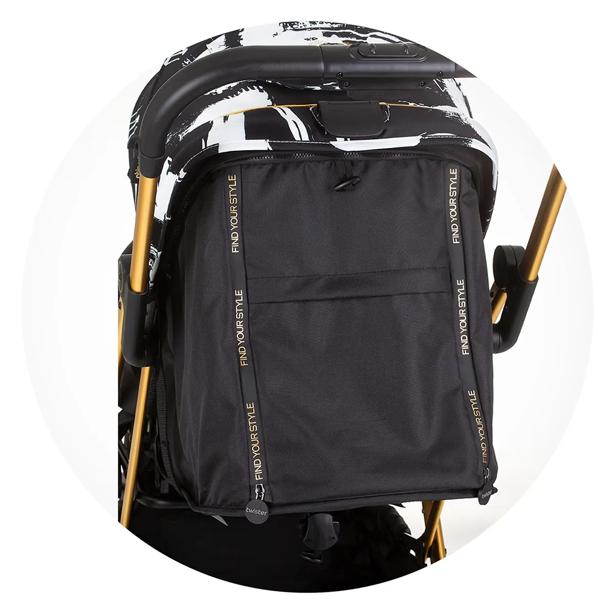 Carucior Chipolino Twister ink art cu sezut rotativ [7]