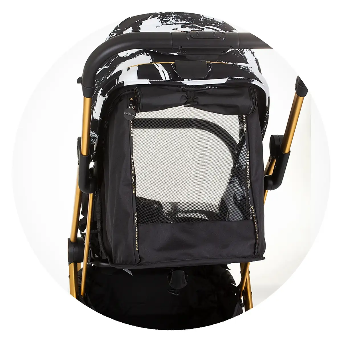 Carucior Chipolino Twister ink art cu sezut rotativ [8]