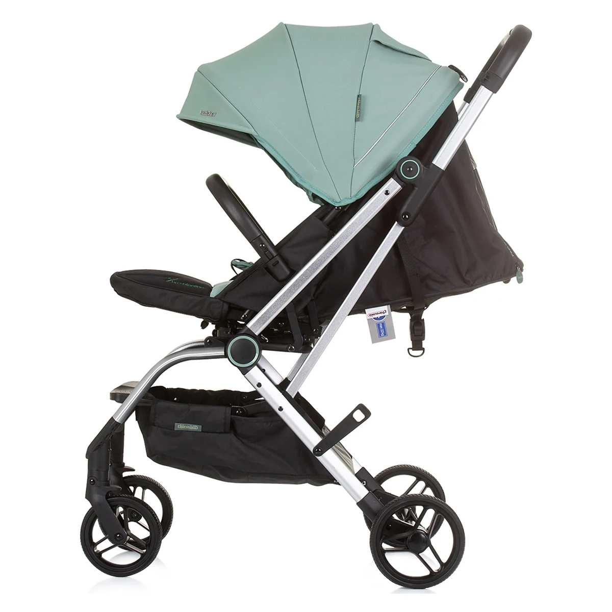 Carucior Chipolino Twister pastel green cu sezut rotativ [3]