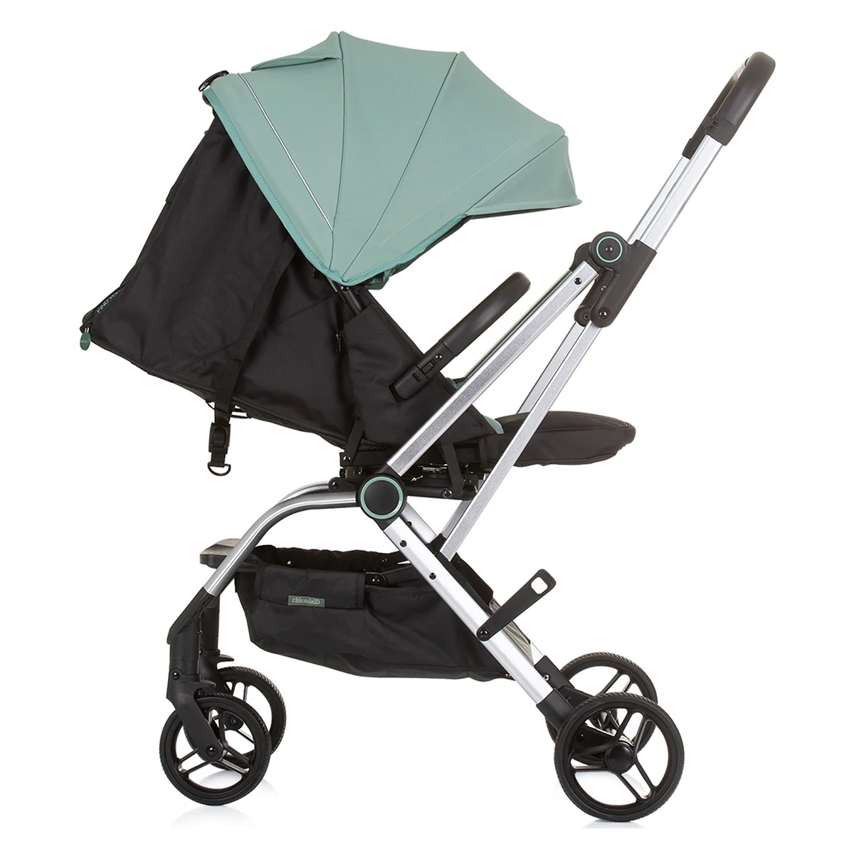 Carucior Chipolino Twister pastel green cu sezut rotativ [5]