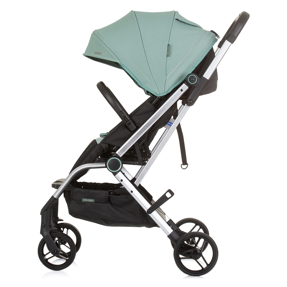 Carucior Chipolino Twister pastel green cu sezut rotativ [2]