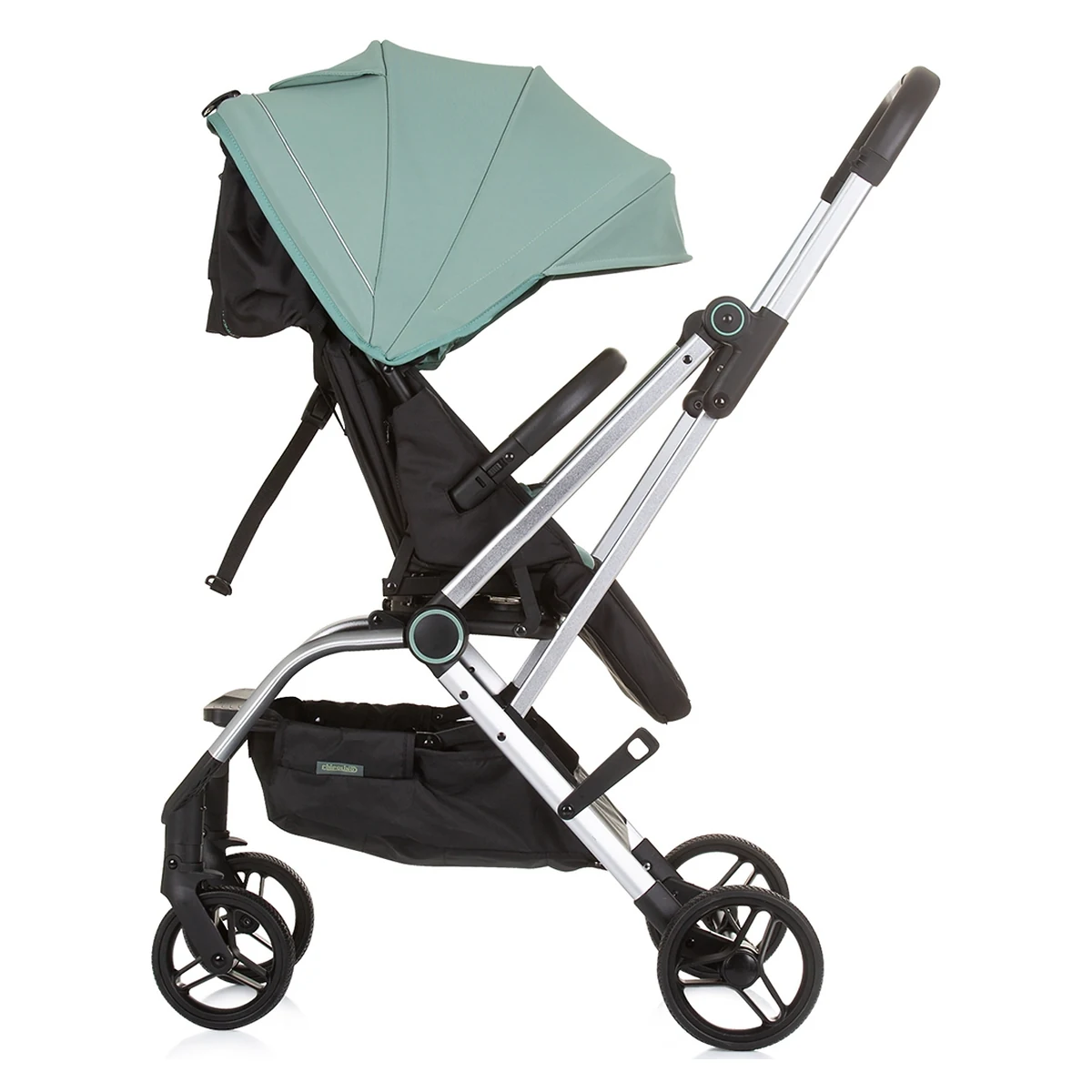 Carucior Chipolino Twister pastel green cu sezut rotativ [4]