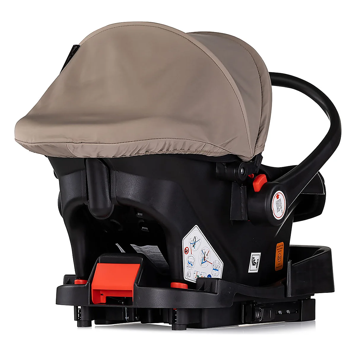 Carucior Chipolino Vista 3 in 1, Tiramisu 0 luni [16]