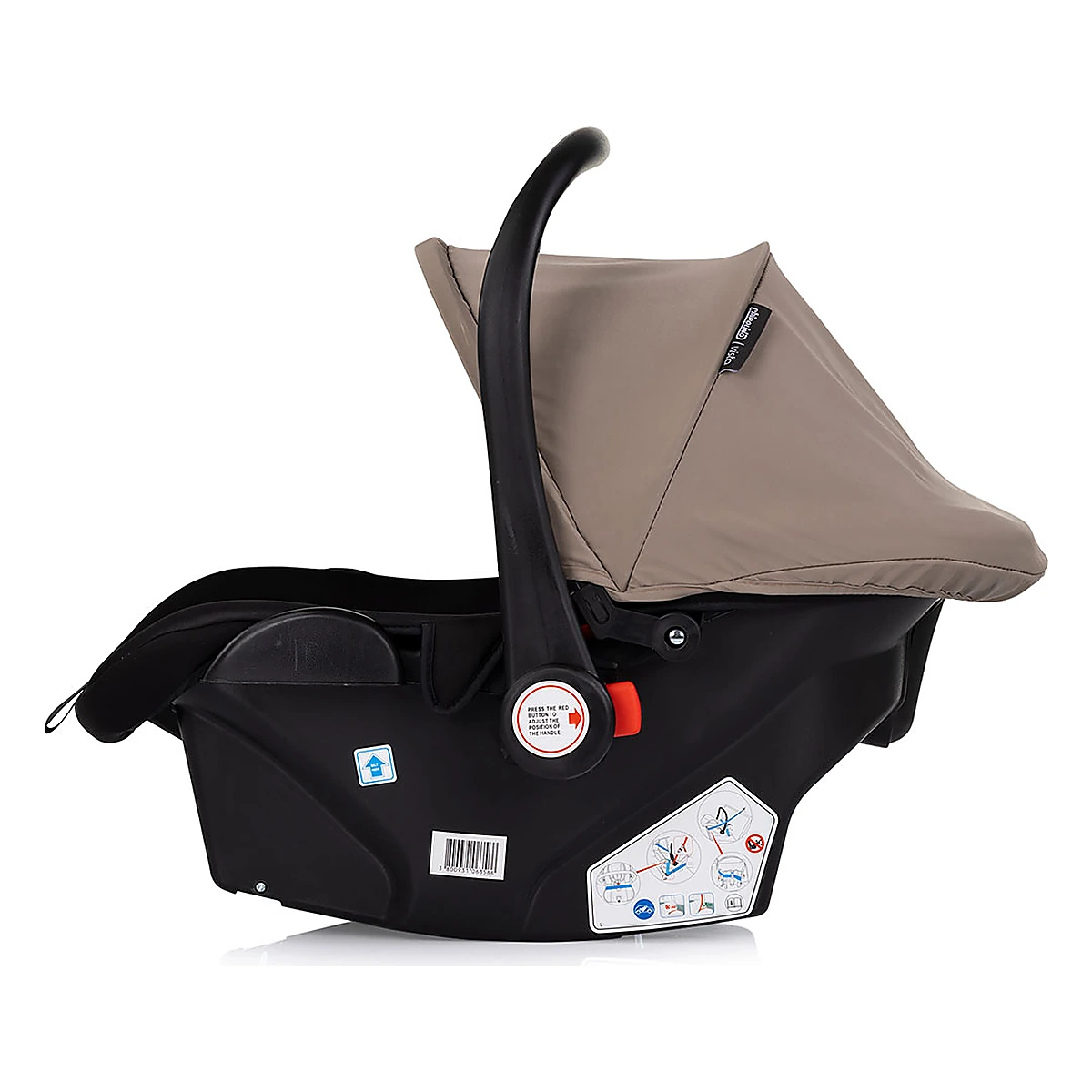 Carucior Chipolino Vista 3 in 1, Tiramisu 0 luni [14]