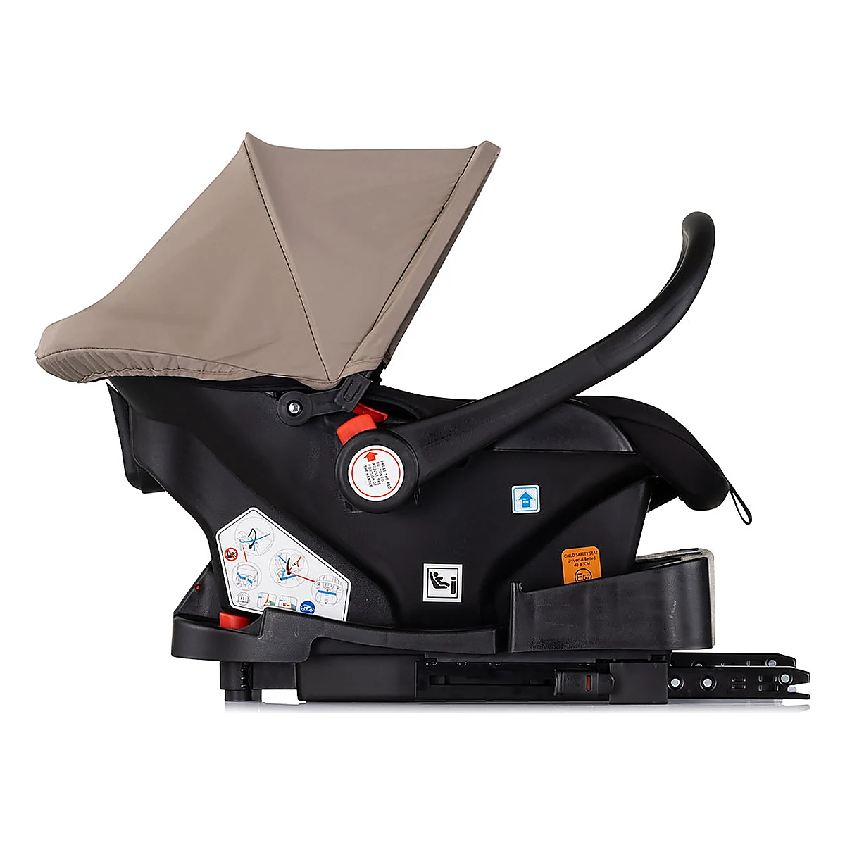 Carucior Chipolino Vista 3 in 1, Tiramisu 0 luni [17]