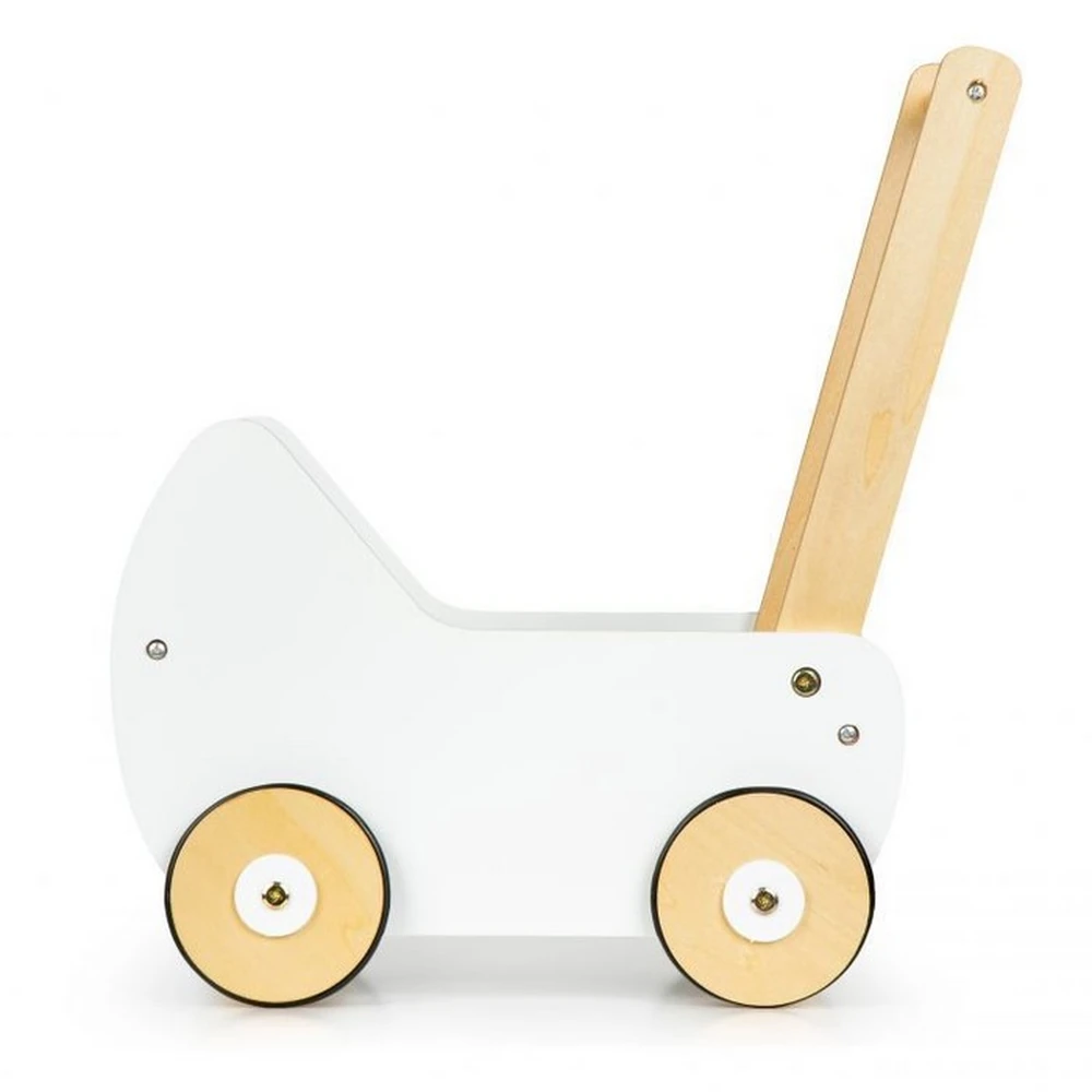 Carucior din lemn pentru papusi Ecotoys [2]