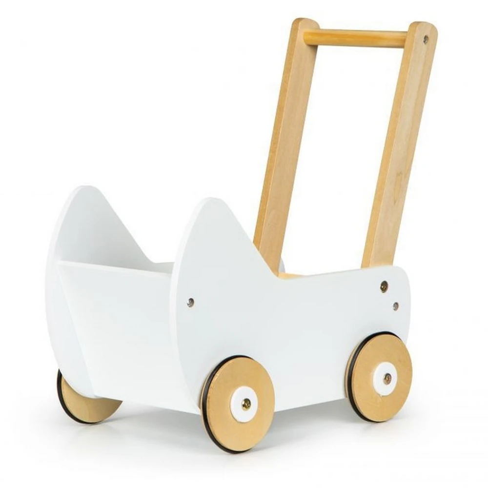 Carucior din lemn pentru papusi Ecotoys [1]