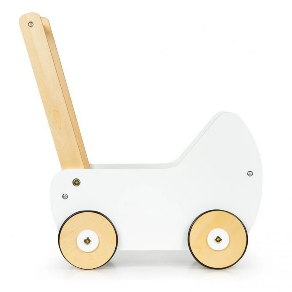 Carucior din lemn pentru papusi Ecotoys [4]