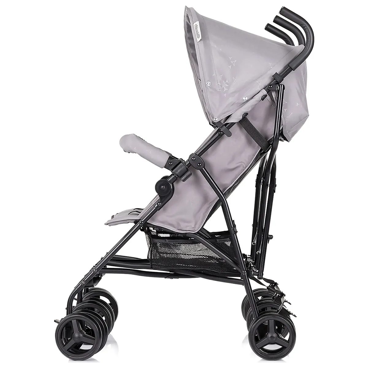 Carucior gemeni Chipolino Double Point, Pliere tip umbrela, Pana la 15 kg pe sezut, Spatare reglabile independente, 6 luni+, Cloud [4]
