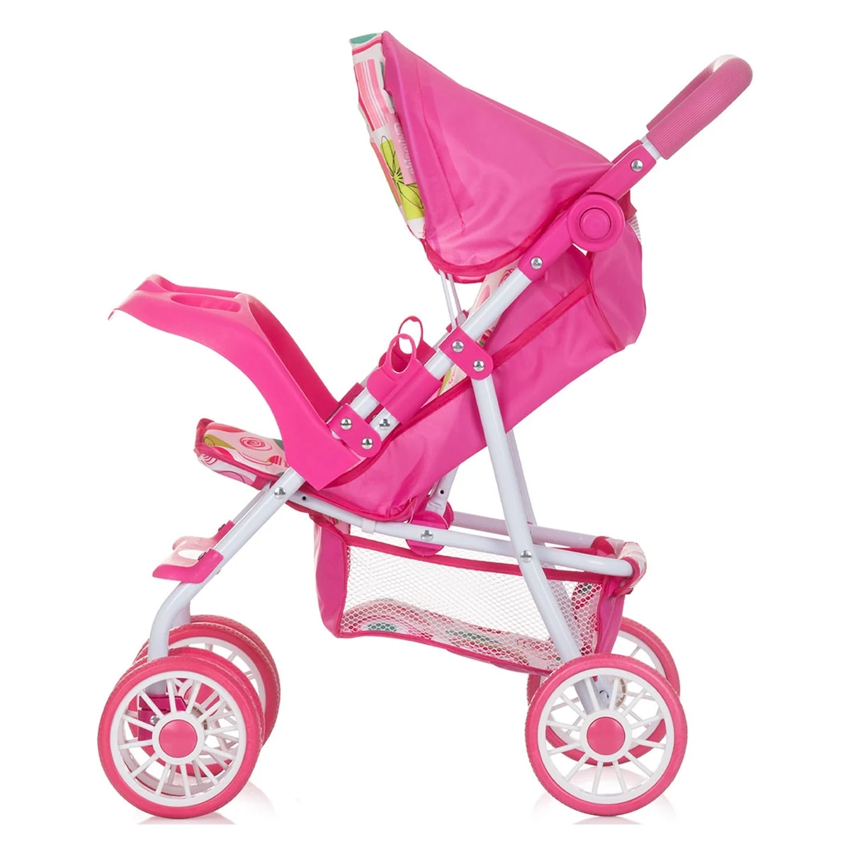 Carucior papusi stabil cu roti duble si pliabil – 3+ ani [2]