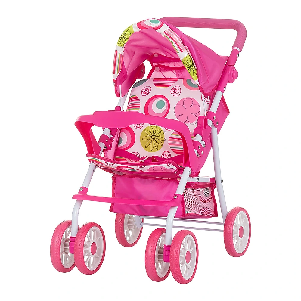 Carucior papusi stabil cu roti duble si pliabil – 3+ ani [1]