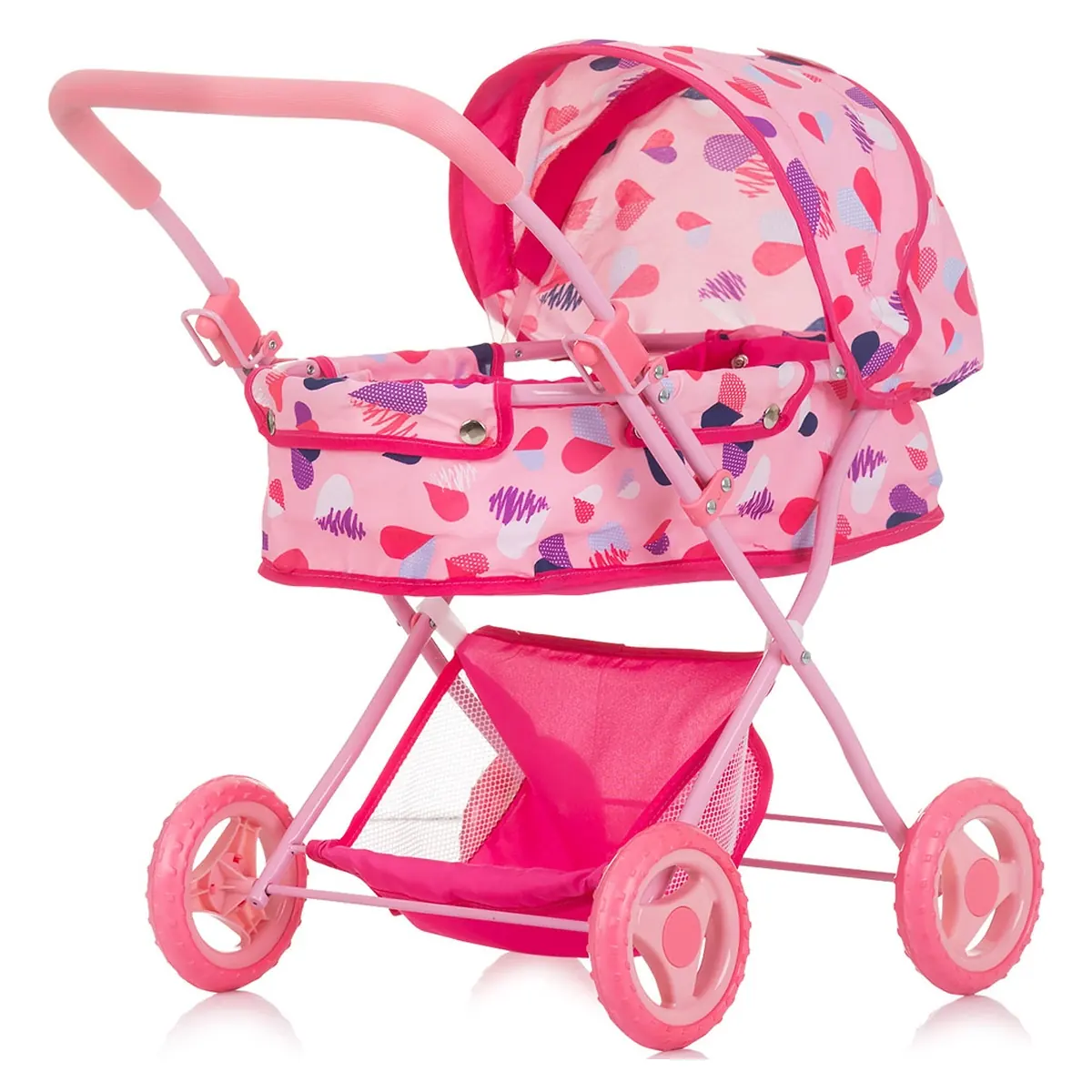 Carucior pentru papusi Chipolino Dora hearts [2]