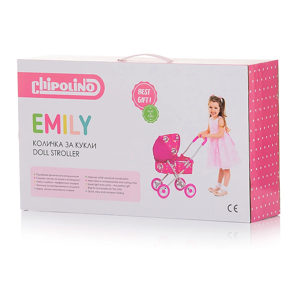 Carucior pentru papusi Chipolino Emily unicorns [5]
