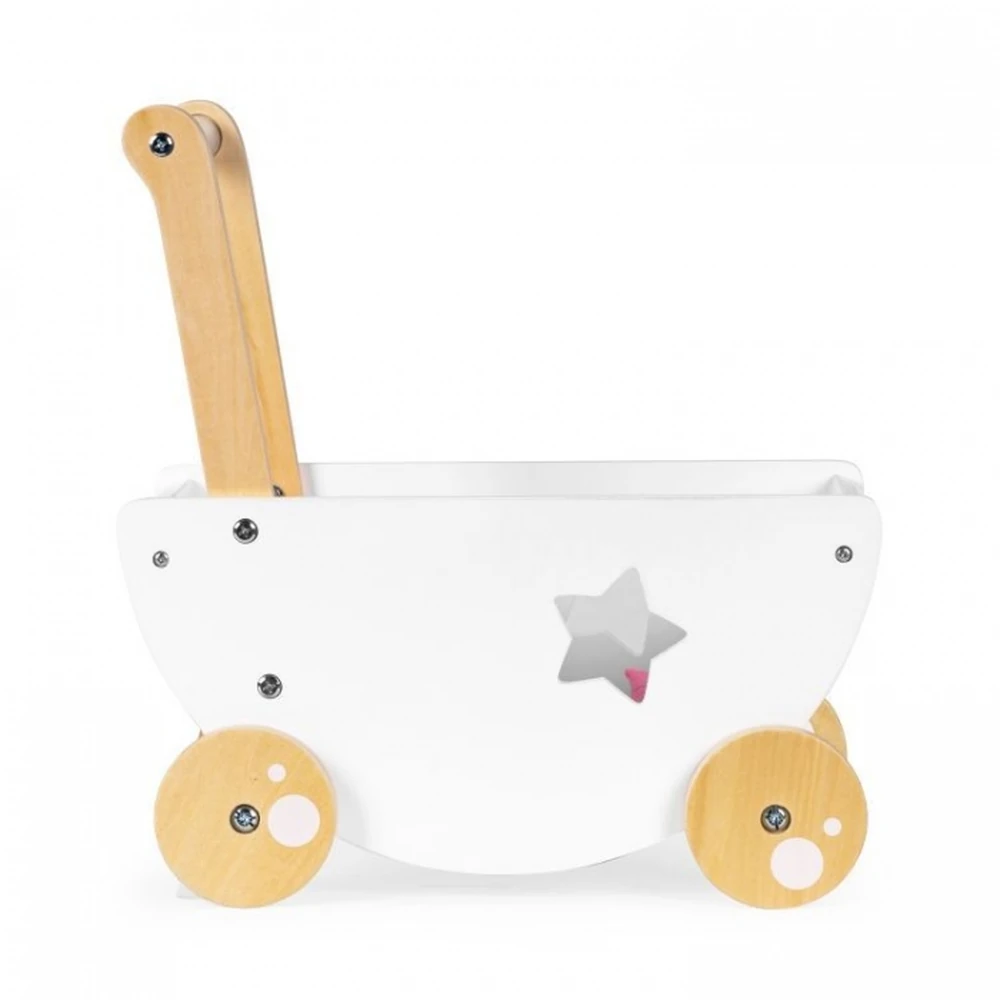 Carucior pentru papusi din lemn Ecotoys [2]