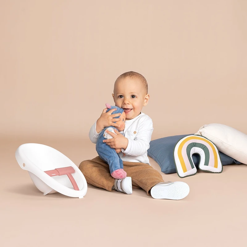 Carucior pentru papusi Smoby Baby Walker 3 in 1 cu papusa [9]