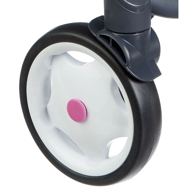 Carucior pentru papusi Smoby Quinny Combi 3 in 1 roz [4]