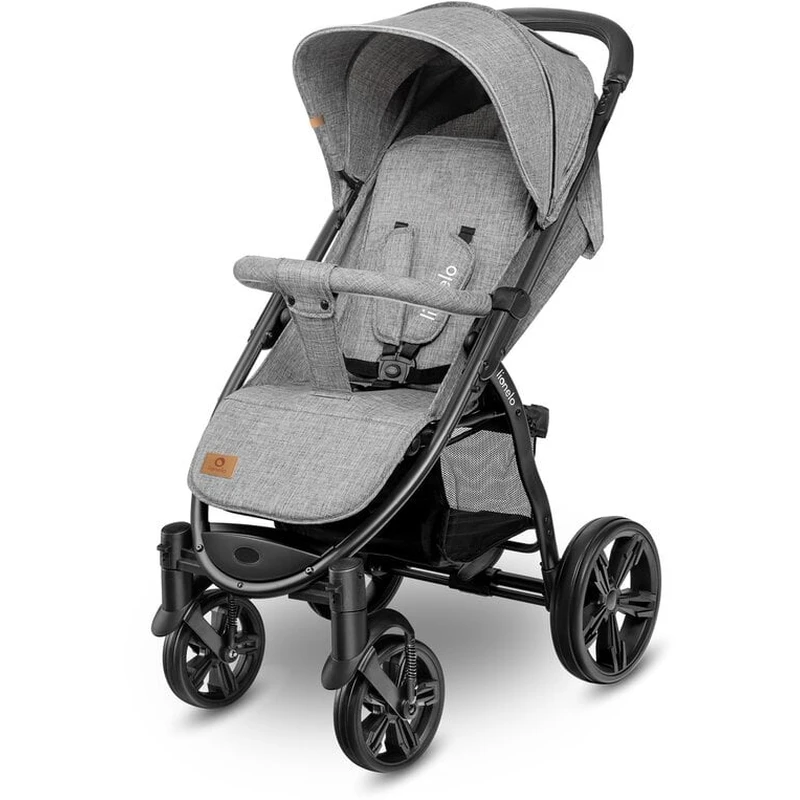 Carucior sport Annet Plus, De la nastere, Cu accesorii si capotina XXL reglabila, 0 - 22 Kg, Gri [9]