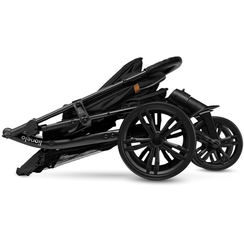 Carucior sport Annet Plus, De la nastere, Cu accesorii si capotina XXL reglabila, 0 - 22 Kg, Negru [19]