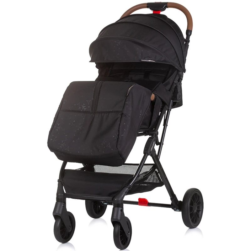 Carucior sport Chipolino Fantasy cu husa picioare, Blackberry [2]