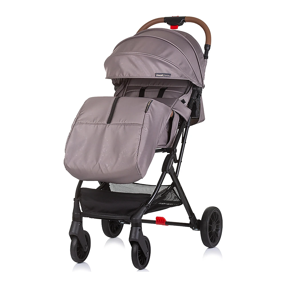 Carucior sport Chipolino Fantasy cu husa picioare, Tiramisu [2]