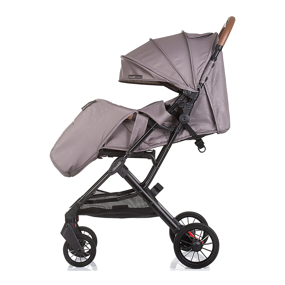 Carucior sport Chipolino Fantasy cu husa picioare, Tiramisu [5]