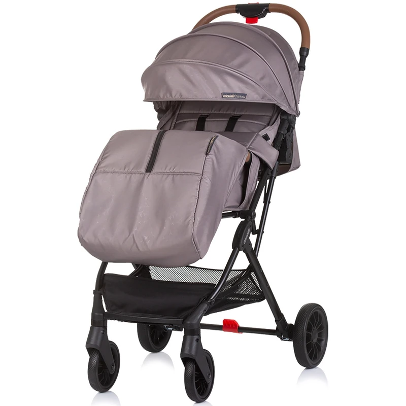 Carucior sport Chipolino Fantasy cu husa picioare, Tiramisu [2]