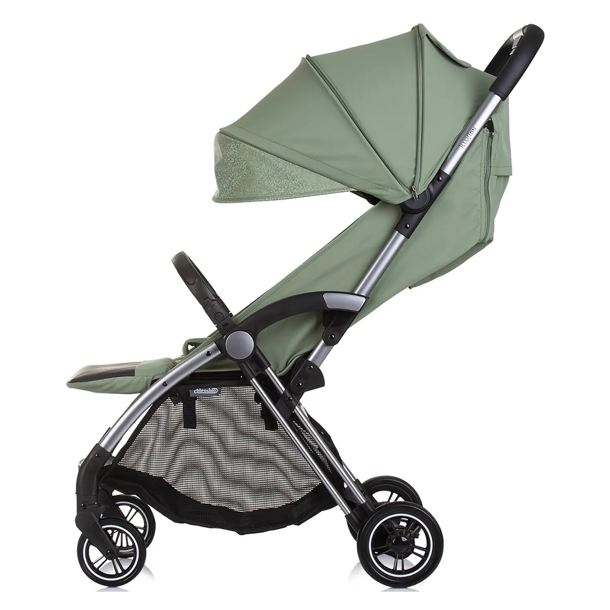 Carucior sport Chipolino Illusion, Basil - Verde [3]