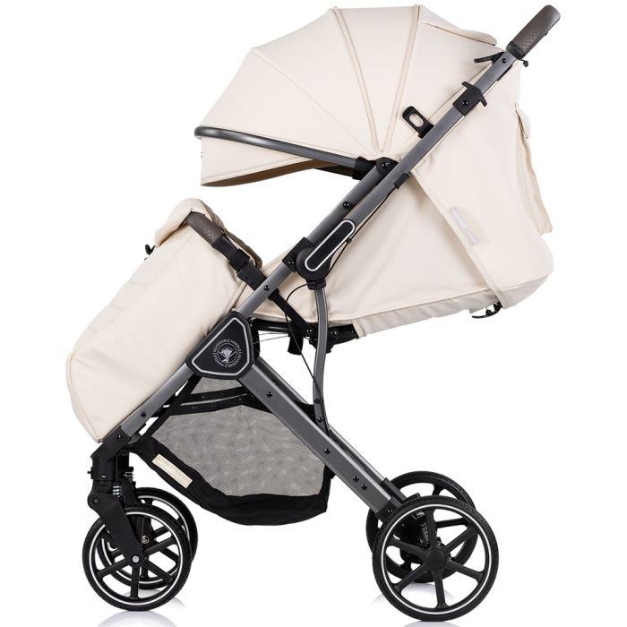Carucior sport Chipolino Omnia cu maner reversibil si husa picioare, Cashmere [7]