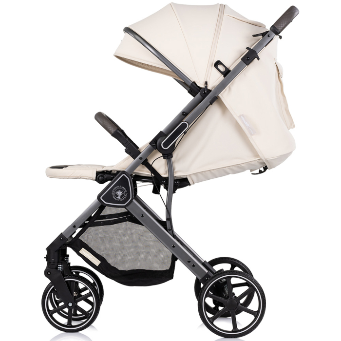 Carucior sport Chipolino Omnia cu maner reversibil si husa picioare, Cashmere [6]