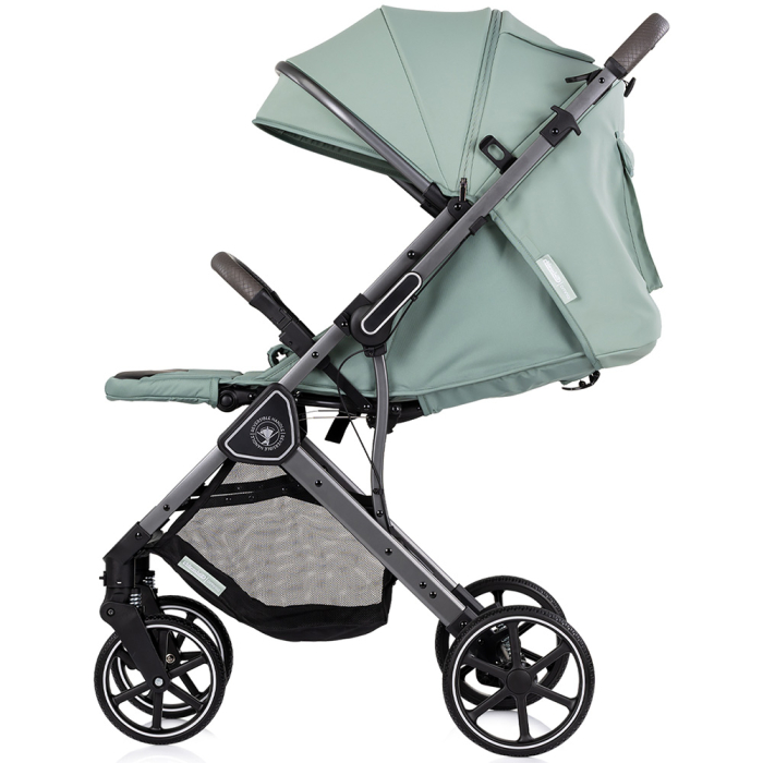 Carucior sport Chipolino Omnia cu maner reversibil si husa picioare, Matcha [6]
