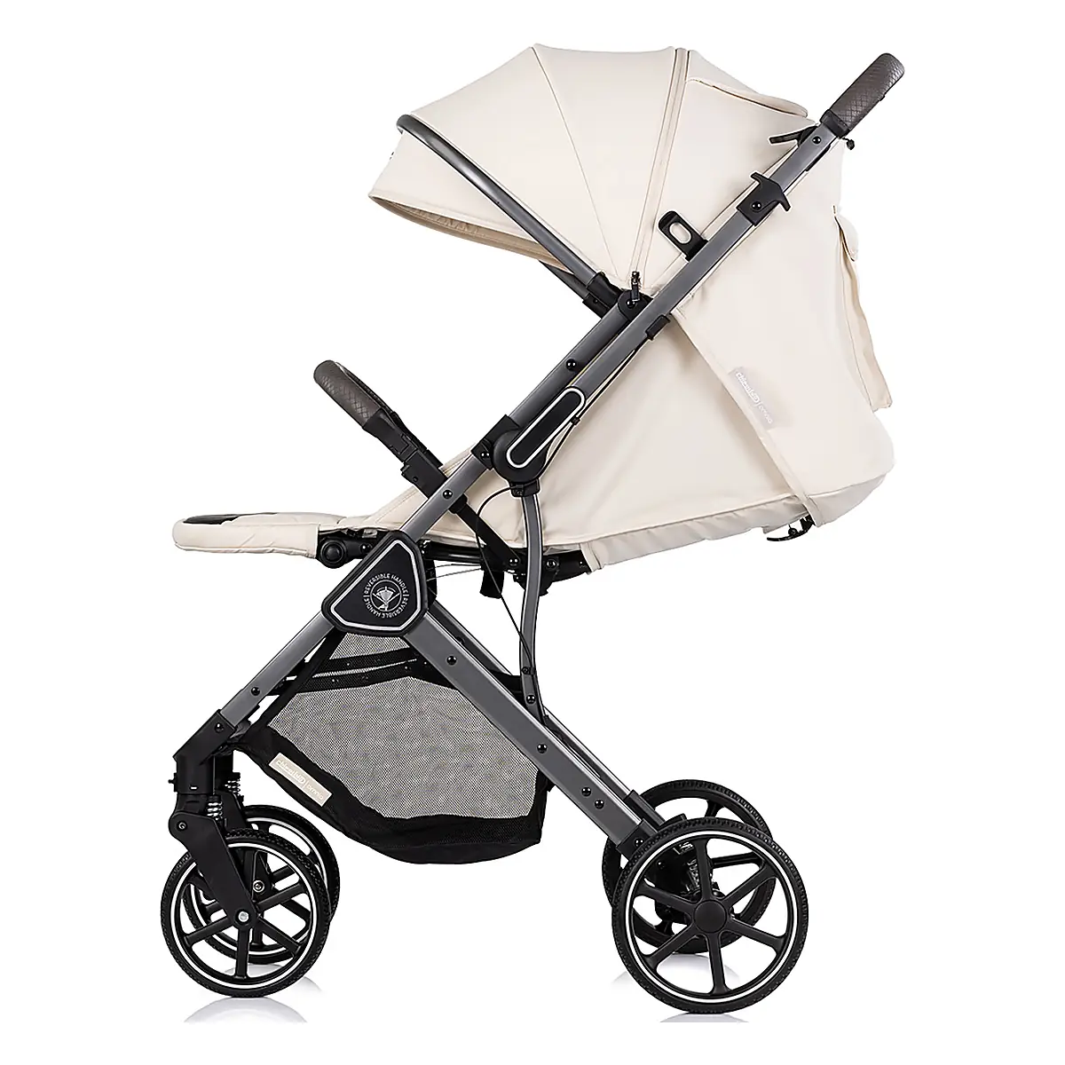 Carucior sport Chipolino Omnia cu maner reversibil si husa picioare, Cashmere [6]