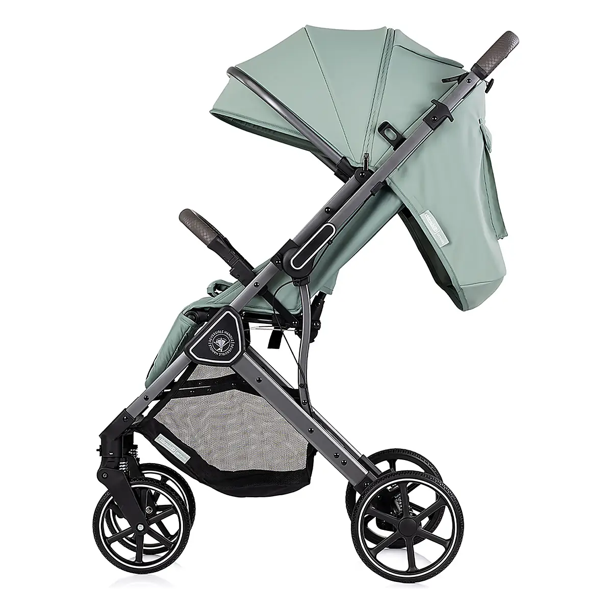 Carucior sport Chipolino Omnia cu maner reversibil si husa picioare, Matcha [4]