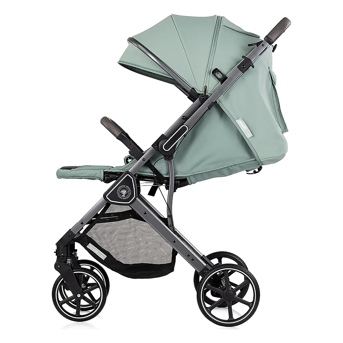 Carucior sport Chipolino Omnia cu maner reversibil si husa picioare, Matcha [6]