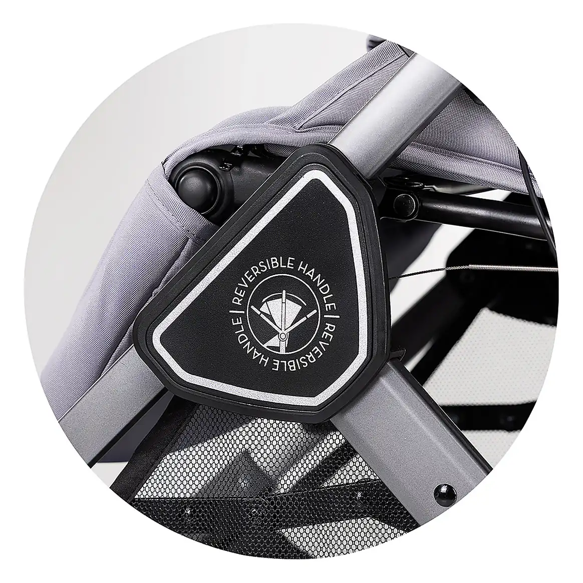 Carucior sport Chipolino Omnia cu maner reversibil si husa picioare, Platinum [9]