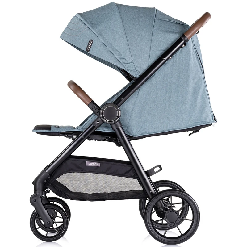 Carucior sport Chipolino Ultera cu husa picioare, Basil [4]