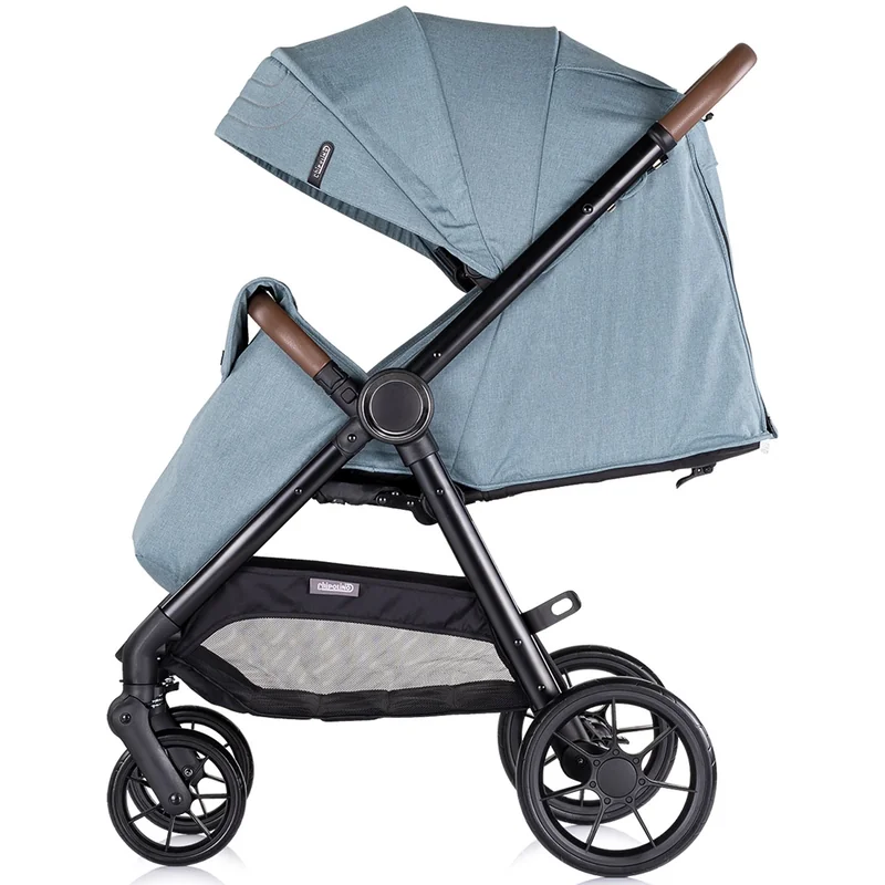Carucior sport Chipolino Ultera cu husa picioare, Basil [5]