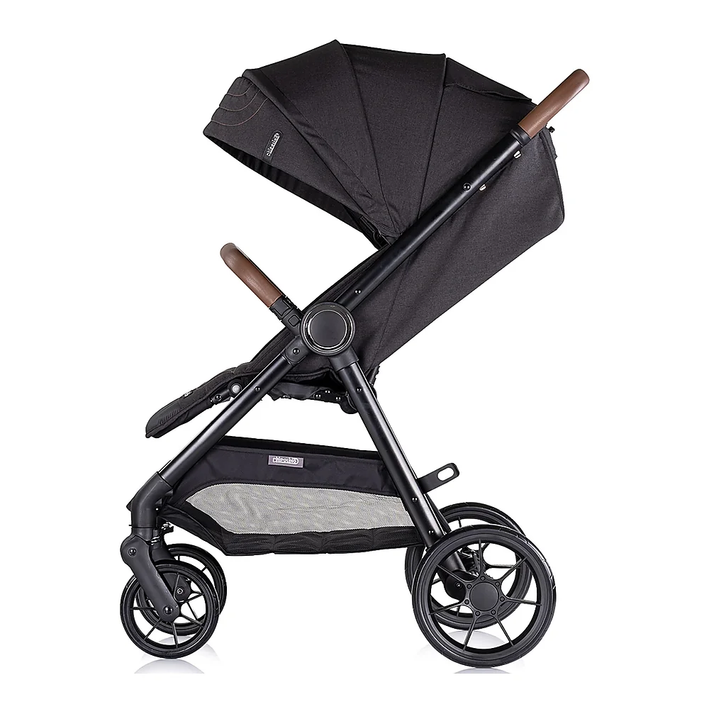 Carucior sport Chipolino Ultera cu husa picioare, Blackberry [3]