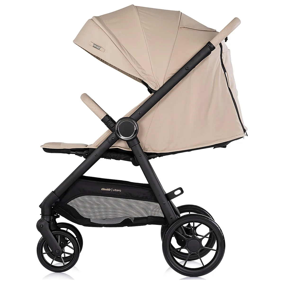 Carucior sport Chipolino Ultera, pana la 22 kg, cu husa picioare, pliere cu o singura mana,  Latte [4]