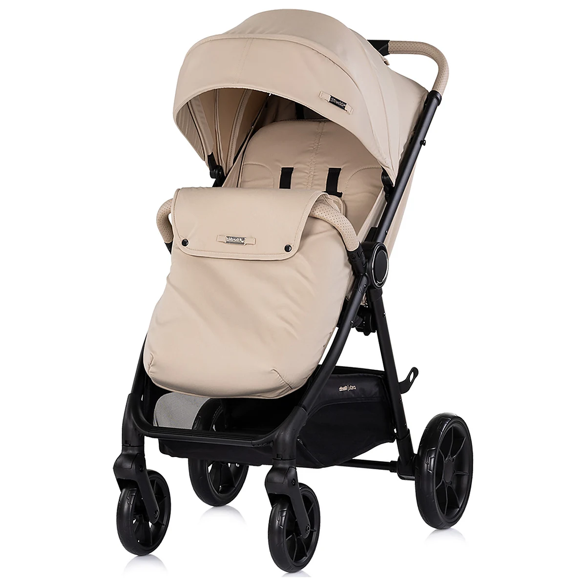Carucior sport Chipolino Ultera, pana la 22 kg, cu husa picioare, pliere cu o singura mana,  Latte [2]