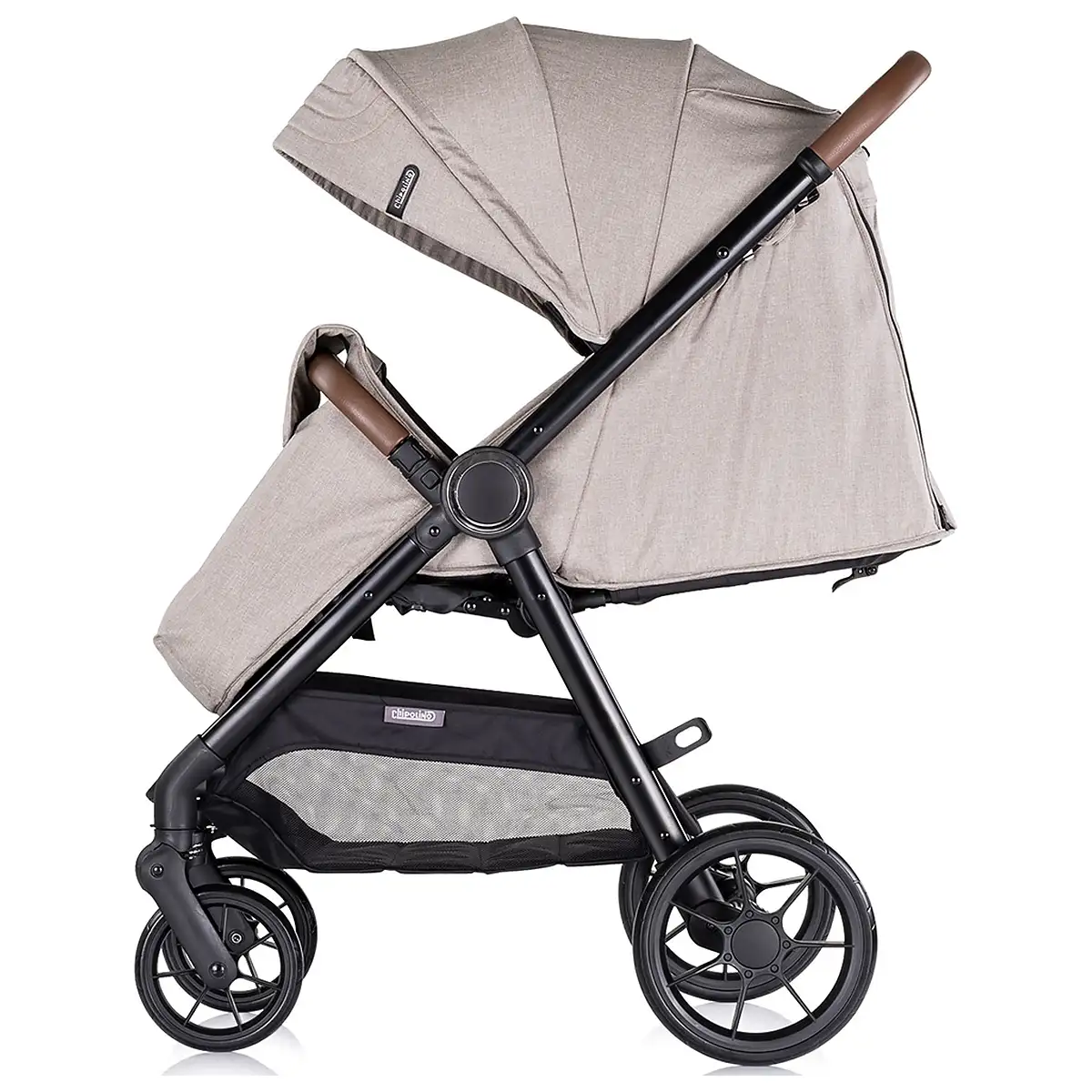 Carucior sport Chipolino Ultera, pana la 22 kg, cu husa picioare, pliere cu o singura mana, Tiramisu [5]