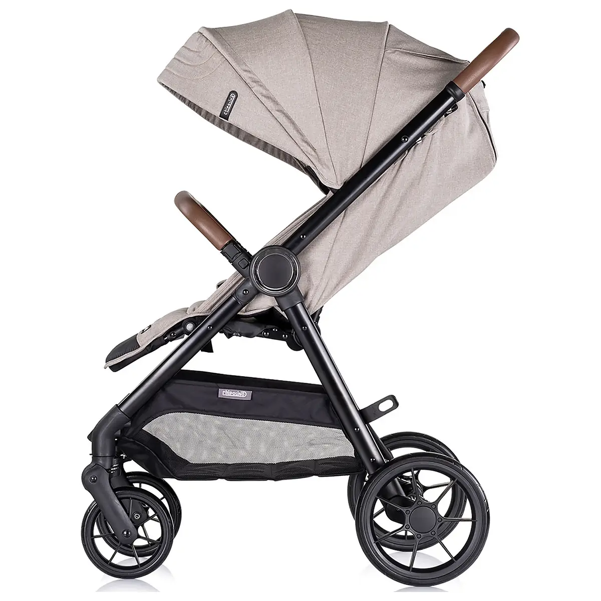 Carucior sport Chipolino Ultera, pana la 22 kg, cu husa picioare, pliere cu o singura mana, Tiramisu [3]
