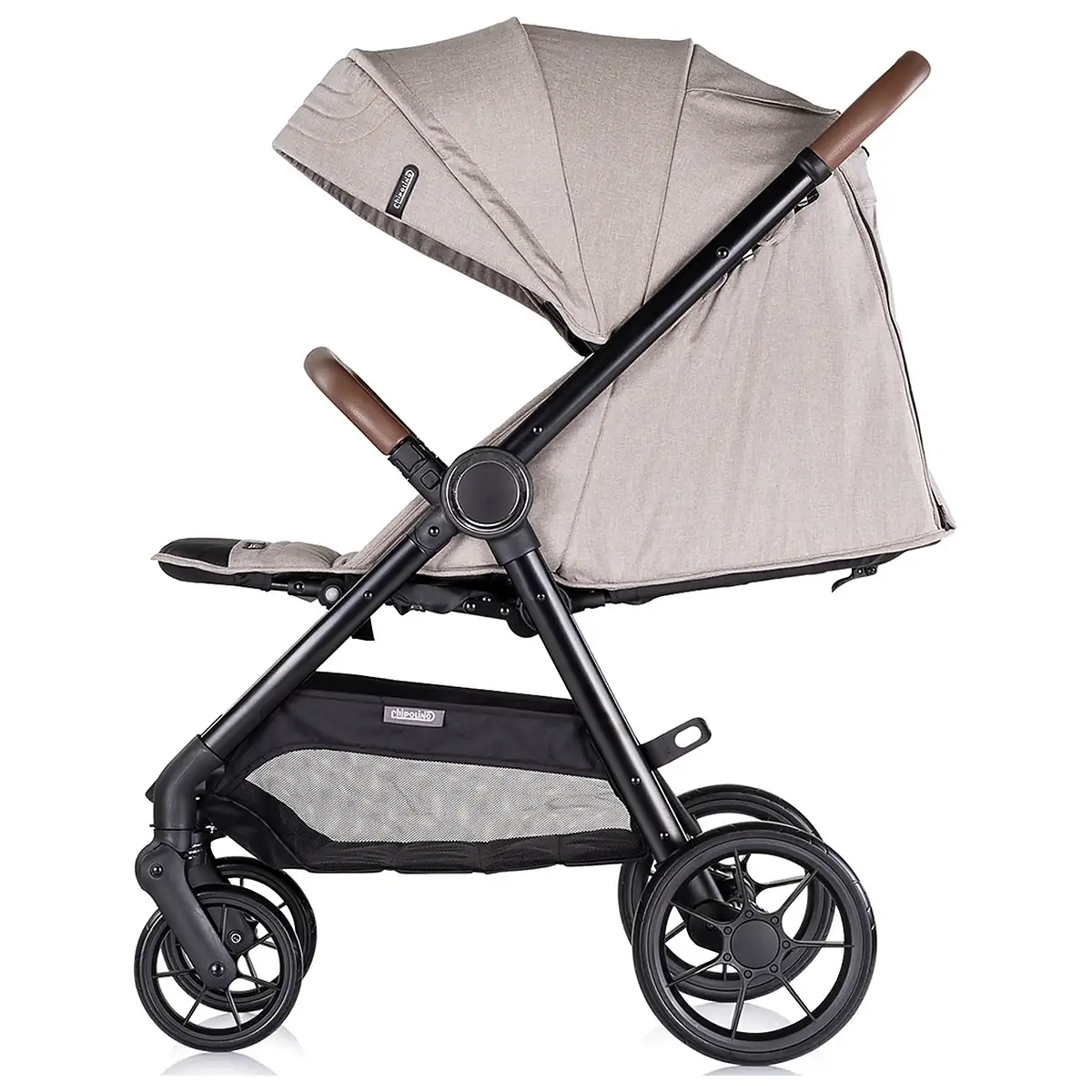 Carucior sport Chipolino Ultera, pana la 22 kg, cu husa picioare, pliere cu o singura mana, Tiramisu [4]