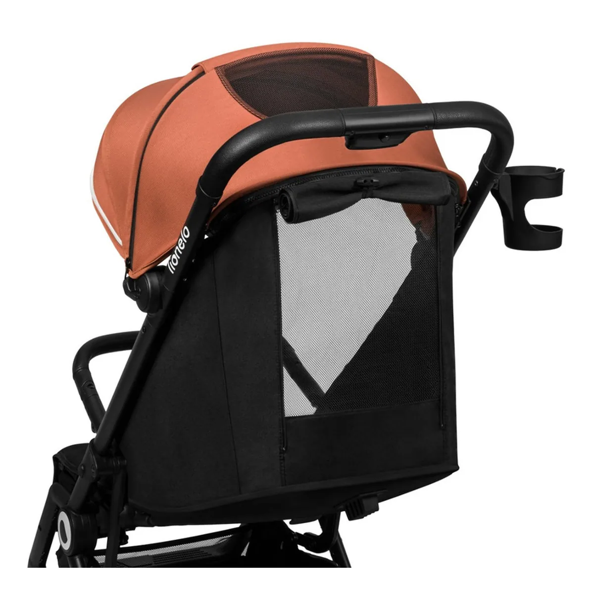 Carucior sport Cloe, 6luni+, Cu accesorii, Cadru din aluminiu, 0-22 kg, Usor, Pliabil cu o singura mana, Ideal pentru toate tipurile de suprafete, Maro [19]