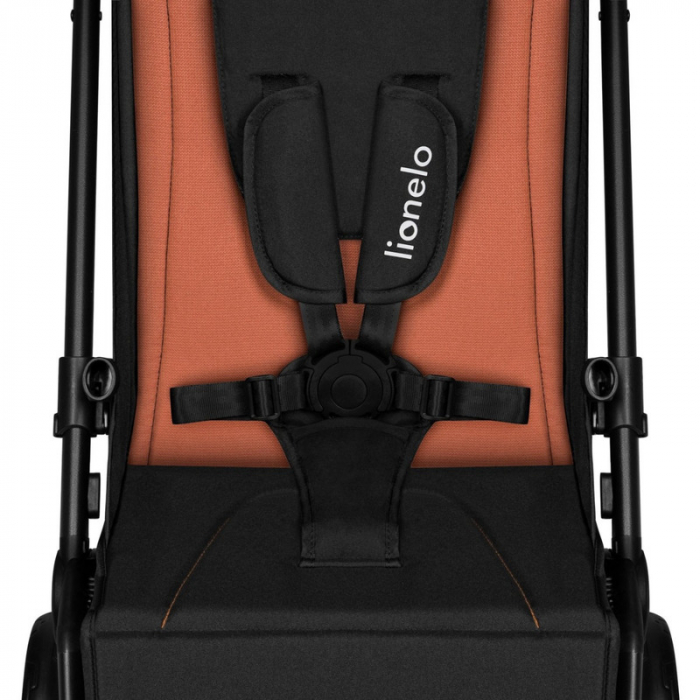 Carucior sport Cloe, 6luni+, Cu accesorii, Cadru din aluminiu, 0-22 kg, Usor, Pliabil cu o singura mana, Ideal pentru toate tipurile de suprafete, Maro [19]