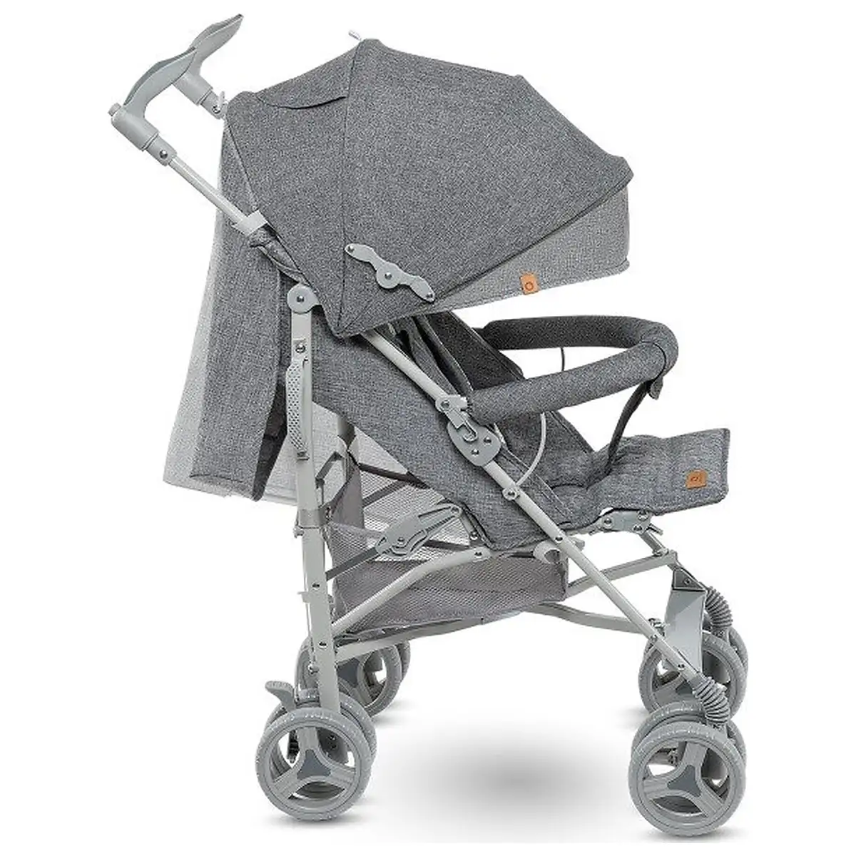 Carucior sport compact, Lionelo, Irma, Pliere tip umbrela, 6- 36 luni, Pana la 15 kg, Gri [5]